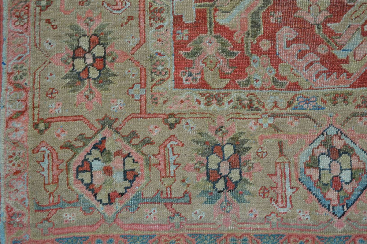 7' 7" x 11' 0" Persian Serapi Rug image 9