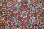 7' 7" x 10' 3" Persian Heriz Rug image 2