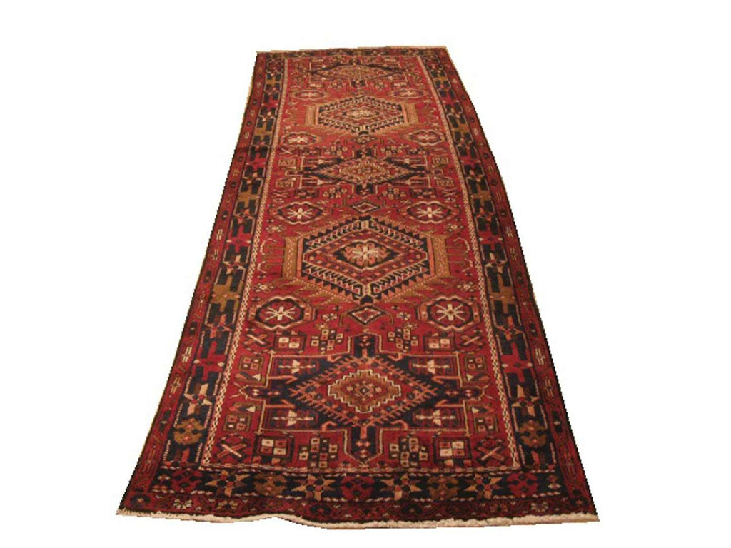 3' 7" x 11' 0" Persian Heriz Runner image 0