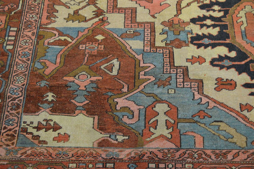 10' 3" x 13' 6" Persian Serapi Rug image 7