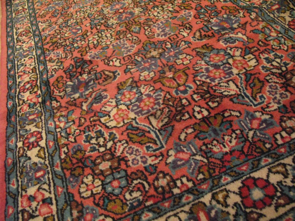 2' 2" x 4' 4" Vintage Sarouk Rug image 10