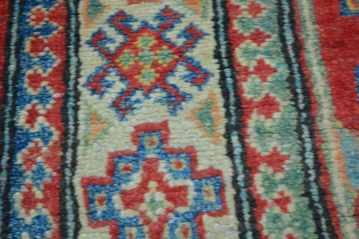 2' 8" x 11' 2" Pakistan Kazak Runner image 4