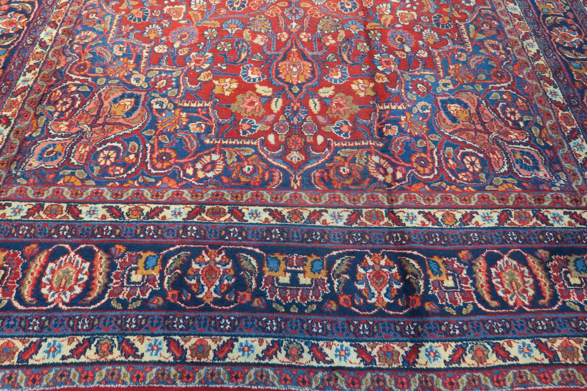 8' 5" x 11' 6" Vintage Khorasan Rug image 0