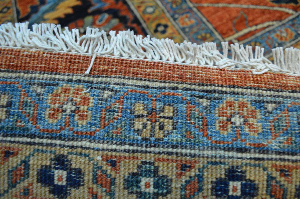 9' 2" x 12' 2" Pakistan Serapi Rug image 12