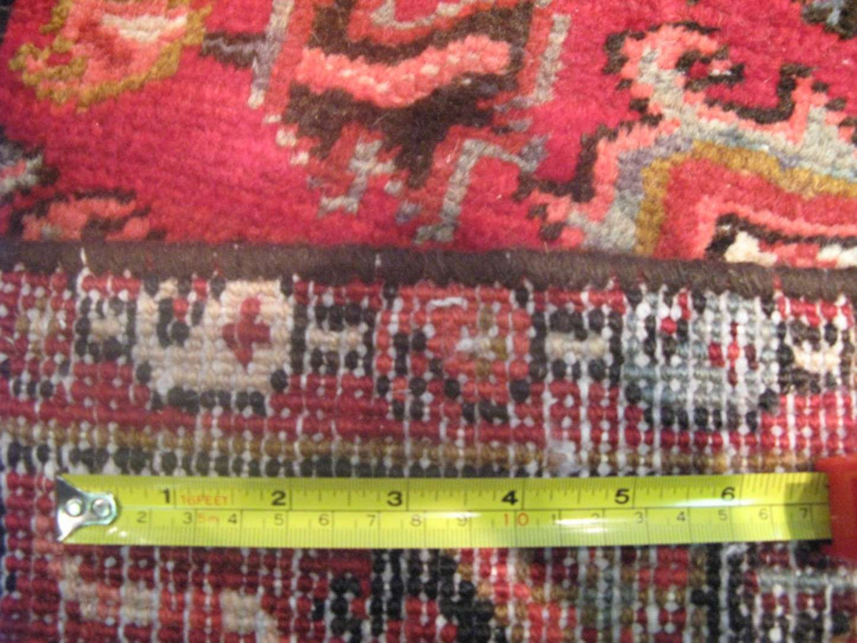 7' 3" x 10' 4" Persian Heriz Rug image 12