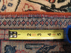 6' 1" x 10' 8" Persian Sarouk Rug image 12