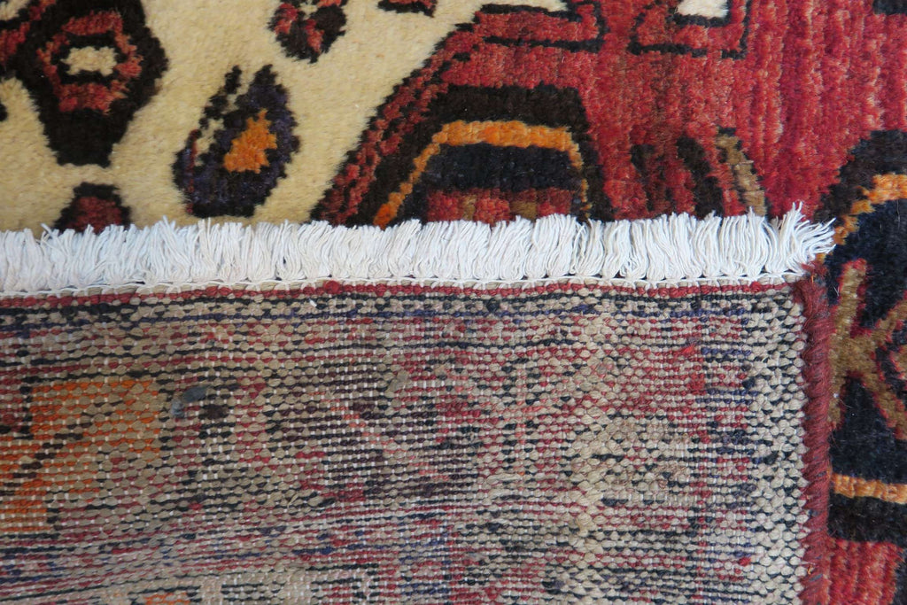 3' 5" x 9' 10" Persian Hamadan Runner image 9