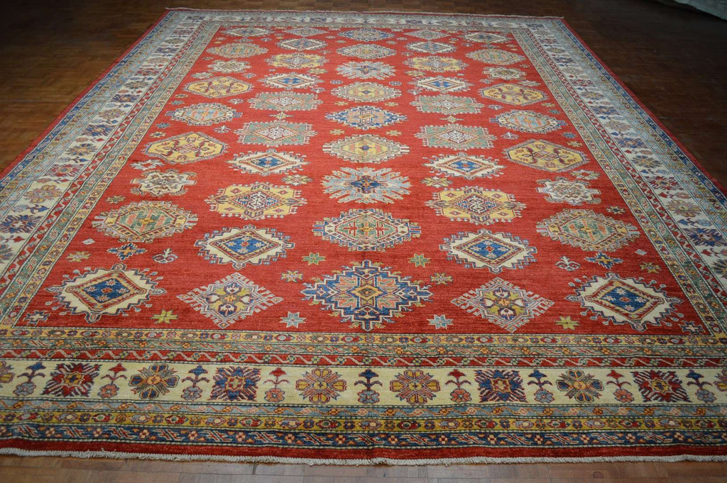 10' 8" x 14' 3" Pakistan Kazak Rug image 1