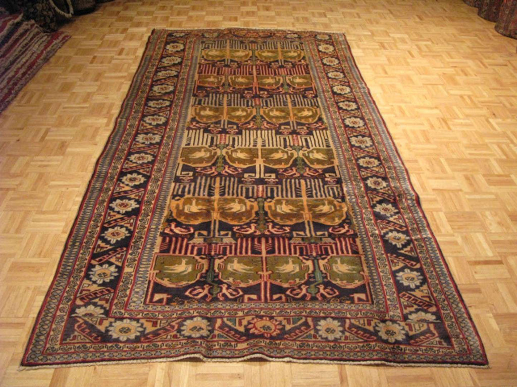 5' 2" x 10' 5" Persian Karabagh Rug image 1