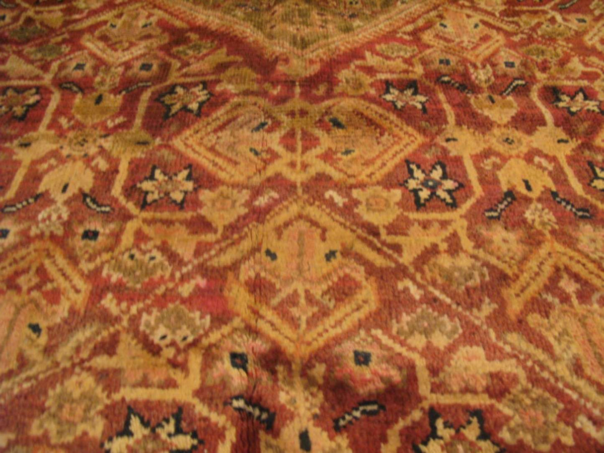 4' 4" x 6' 9" Vintage Mahal Rug image 4