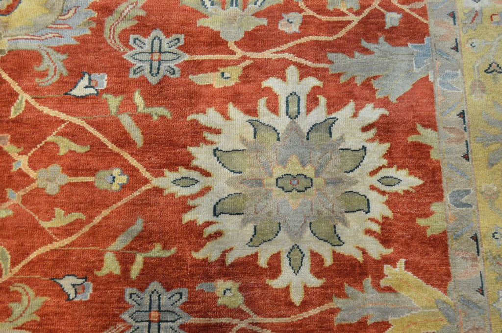9' 0" x 11' 10" India Mahal Rug image 3