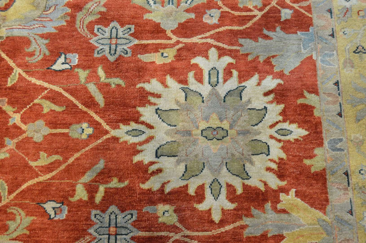 9' 0" x 11' 10" India Mahal Rug image 3