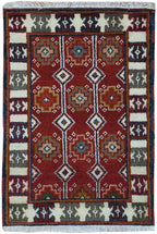 2' 0" x 3' 0" India Kazak Rug image 0