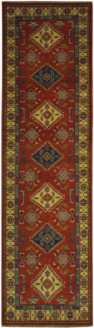 2' 6" x 9' 3" Pakistan Kazak Runner image 0