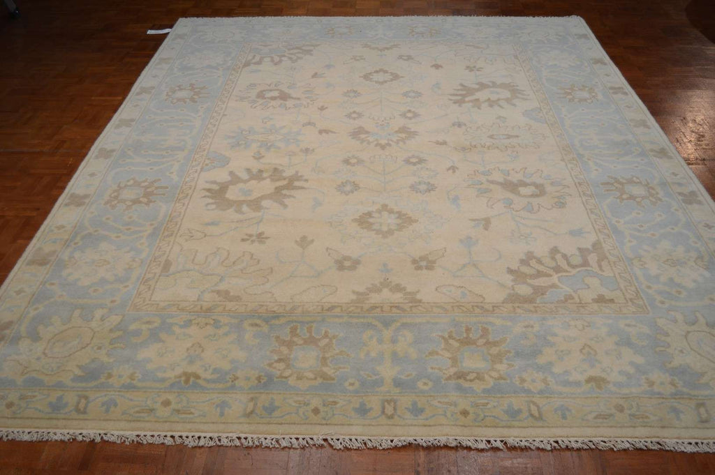 8' 2" x 10' 6" India Oushak Rug image 6