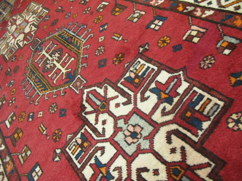 3' 5" x 10' 6" Persian Heriz Runner image 9