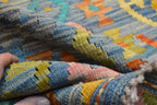 6' 8" x 9' 7" India Kilim Rug image 8