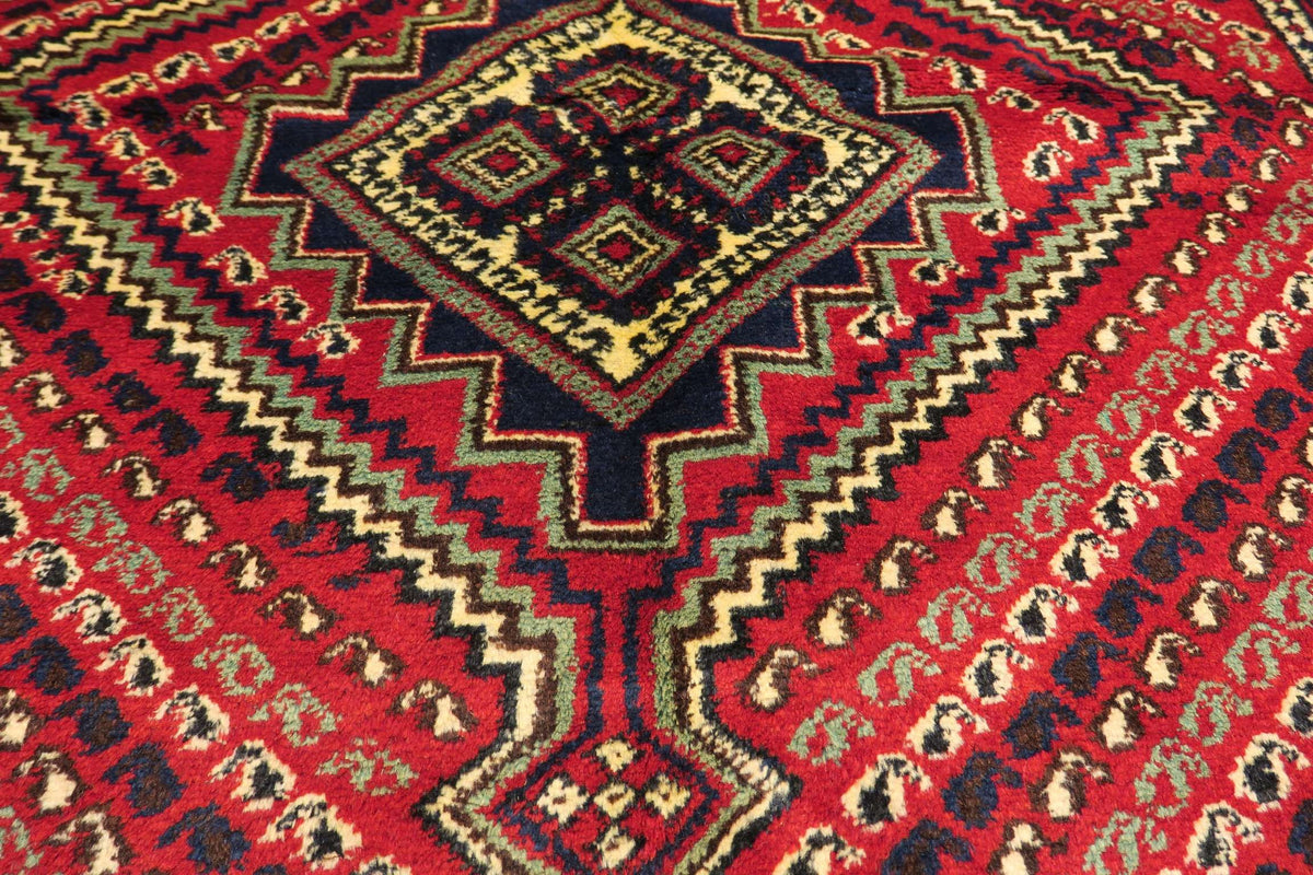3' 5" x 5' 1" Persian Shahrbabak Rug image 11