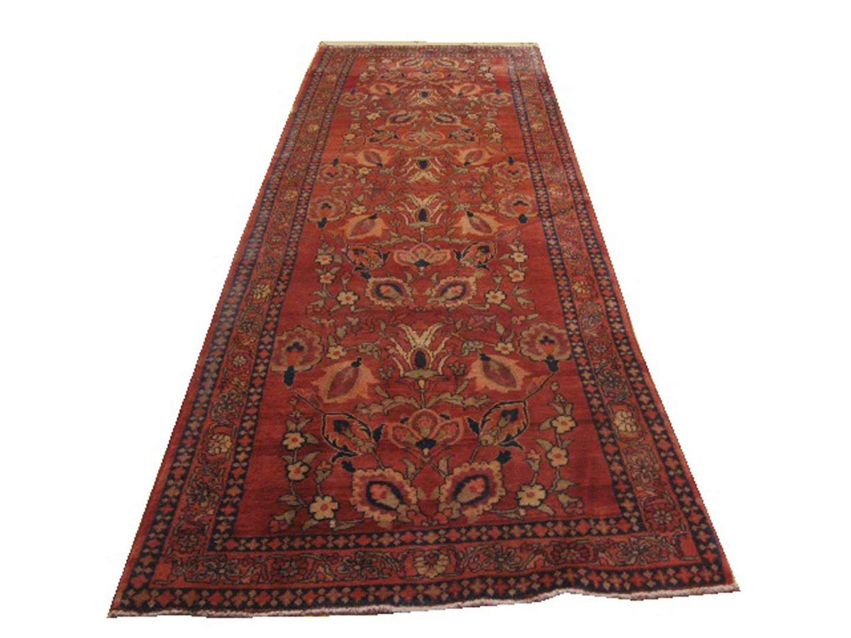 4' 2" x 12' 2" Persian Meshkin Runner image 0