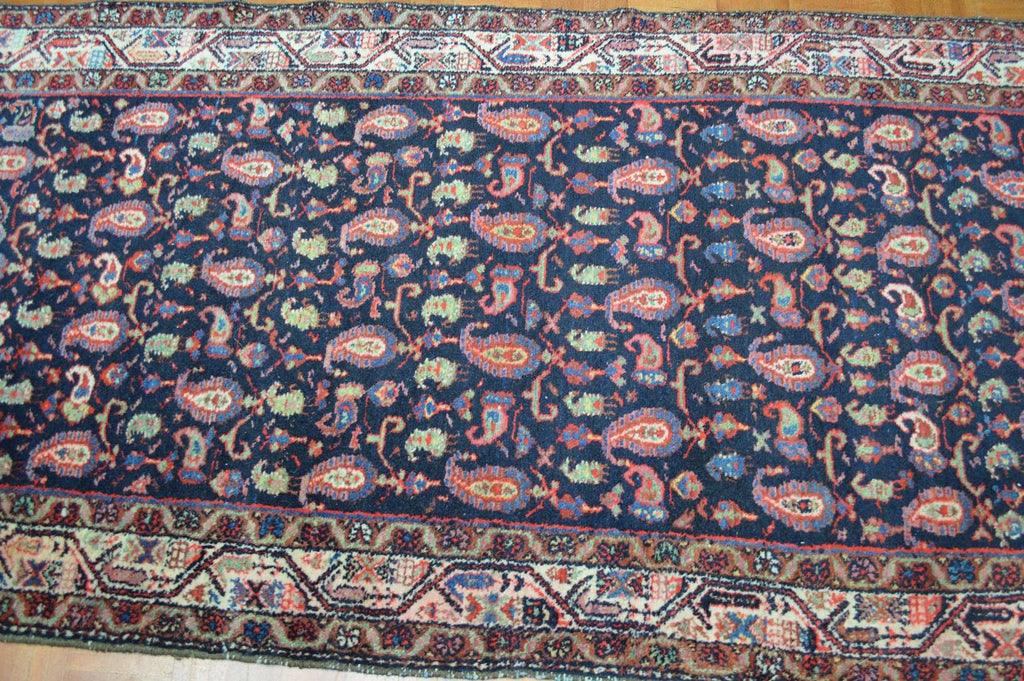 3' 6" x 16' 2" Persian Hamadan Runner image 2