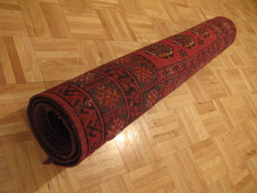 3' 1" x 6' 4" Persian Turkmen Runner image 12