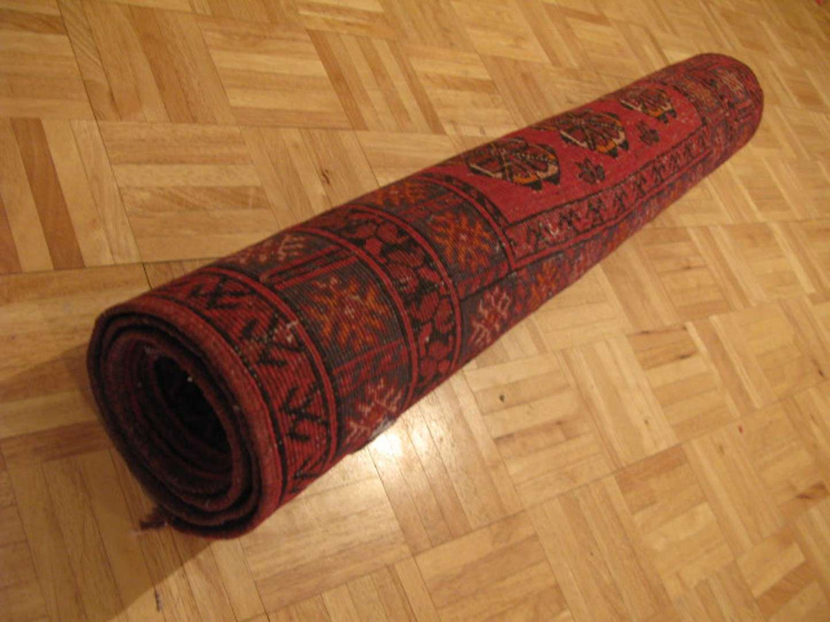 3' 1" x 6' 4" Persian Turkmen Runner image 12