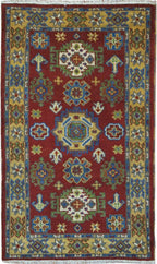 3' 0" x 5' 0" India Kazak Rug image 0