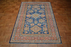4' 0" x 6' 1" Pakistan Kazak Rug image 1