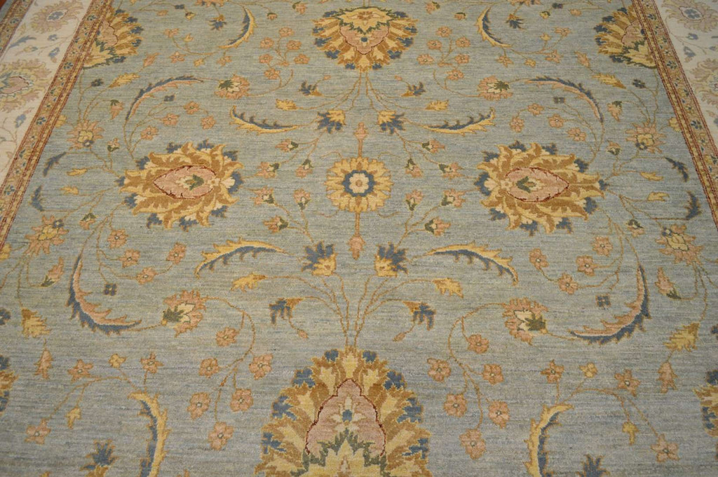 9' 2" x 12' 6" Pakistan Oushak Rug image 4