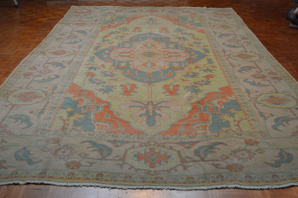 10' 0" x 14' 8" Turkish Oushak Rug image 1