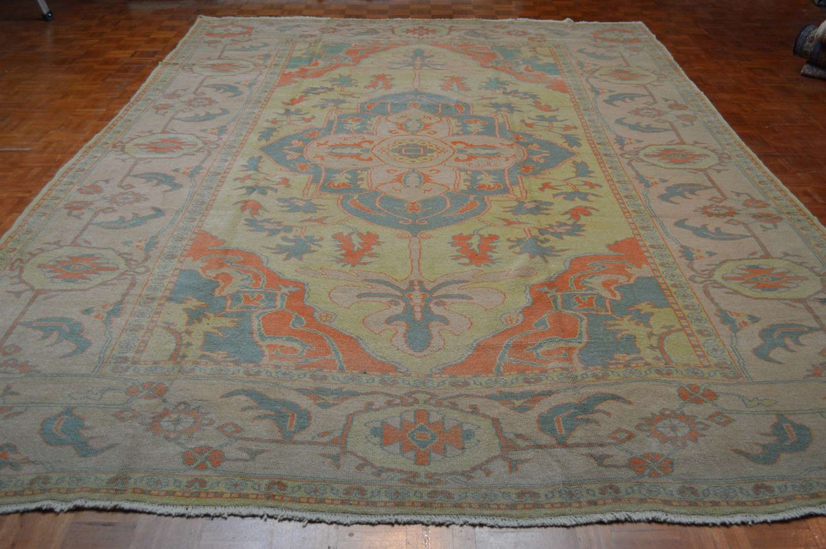10' 0" x 14' 8" Turkish Oushak Rug image 1