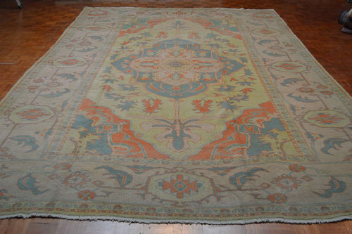 10' 0" x 14' 8" Turkish Oushak Rug image 1