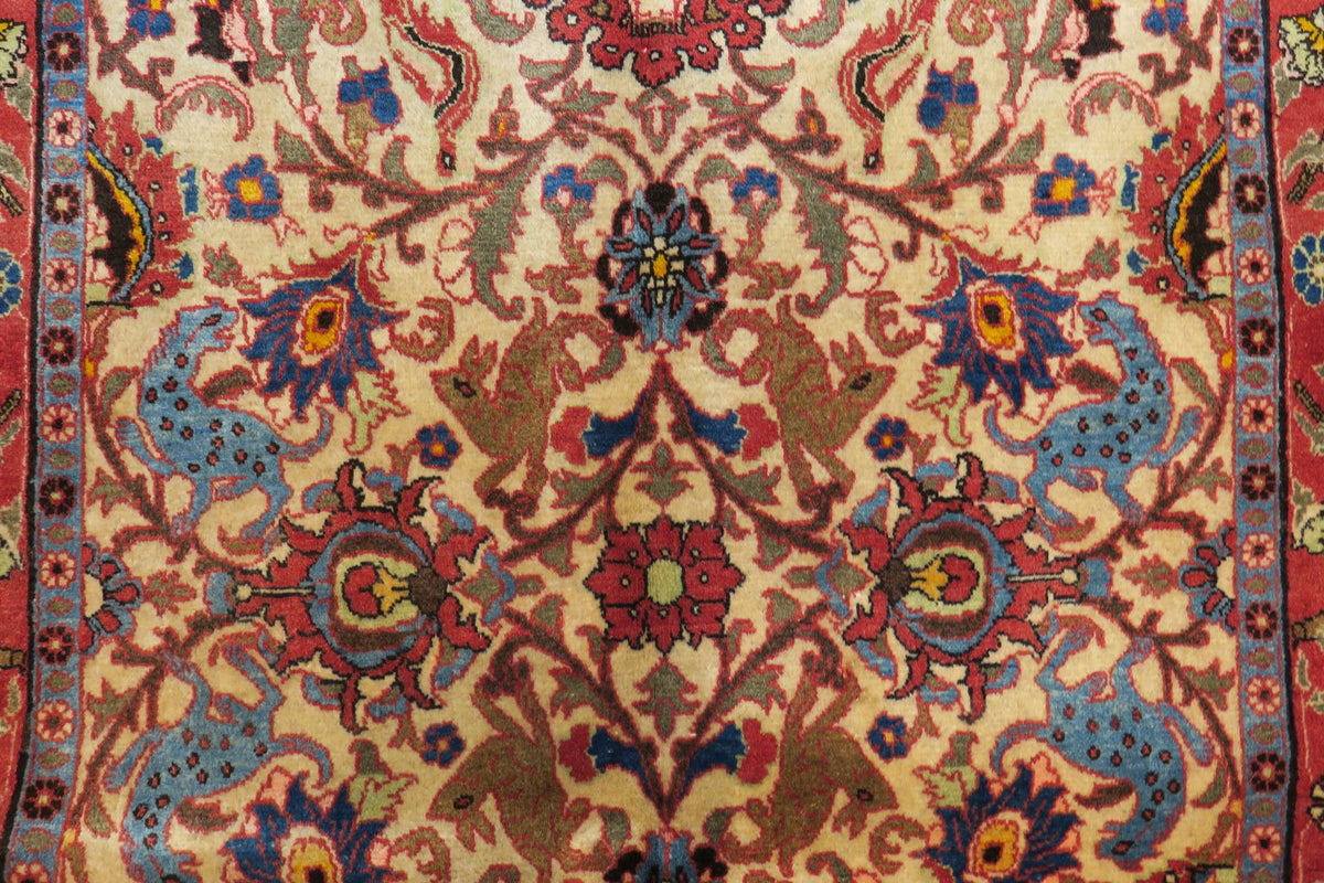 3' 2" x 5' 5" Persian Varamin Rug image 5