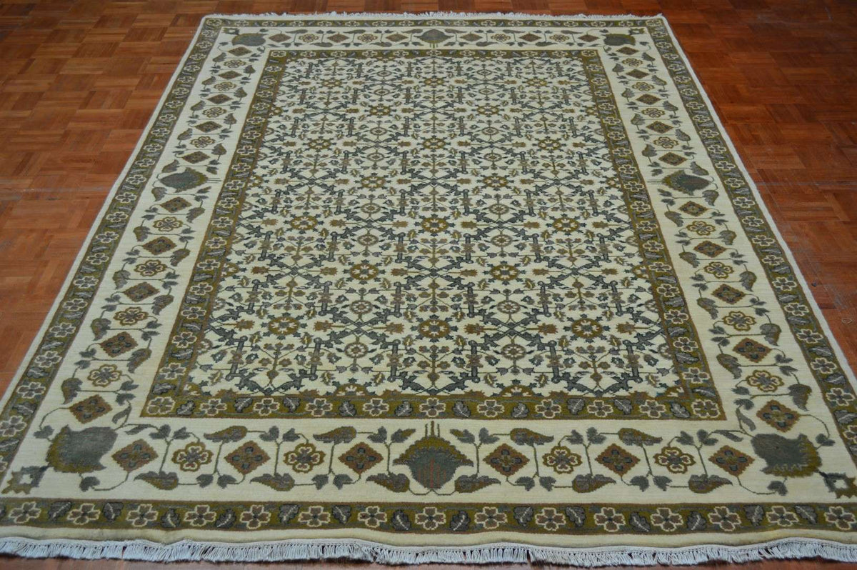6' 0" x 9' 0" India Tabriz Rug image 1