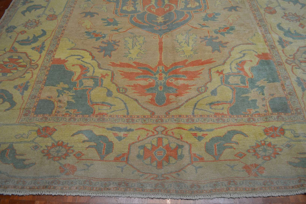 10' 4" x 14' 7" Turkish Oushak Rug image 5