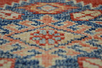 3' 0" x 9' 9" Pakistan Kazak Runner image 3