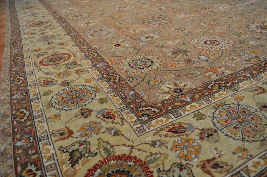 9' 0" x 11' 9" India Agra Rug image 1