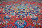 7' 8" x 11' 0" Persian Mashhad Rug image 7