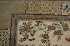 2' 5" x 3' 8" India Agra Rug image 8
