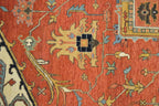 9' 0" x 12' 0" India Serapi Rug image 4