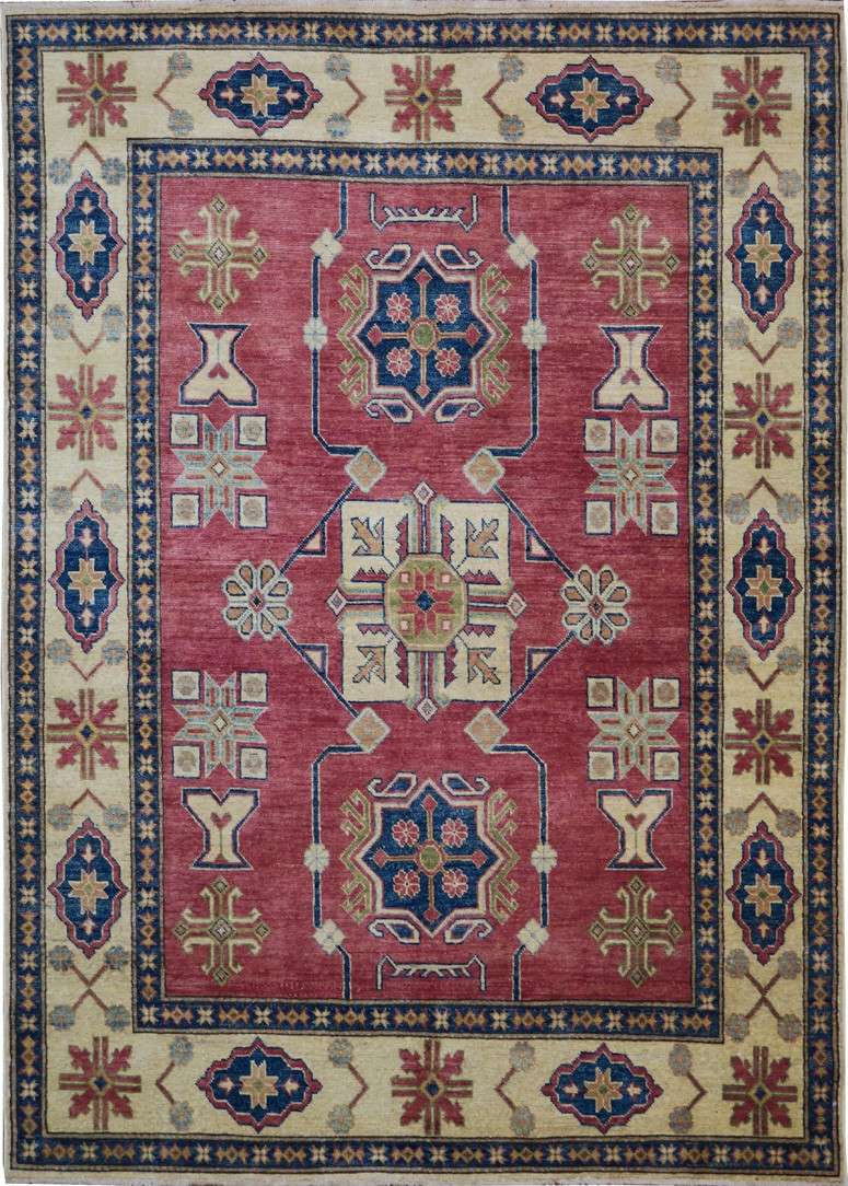 6' 3" x 8' 8" Pakistan Kazak Rug image 0