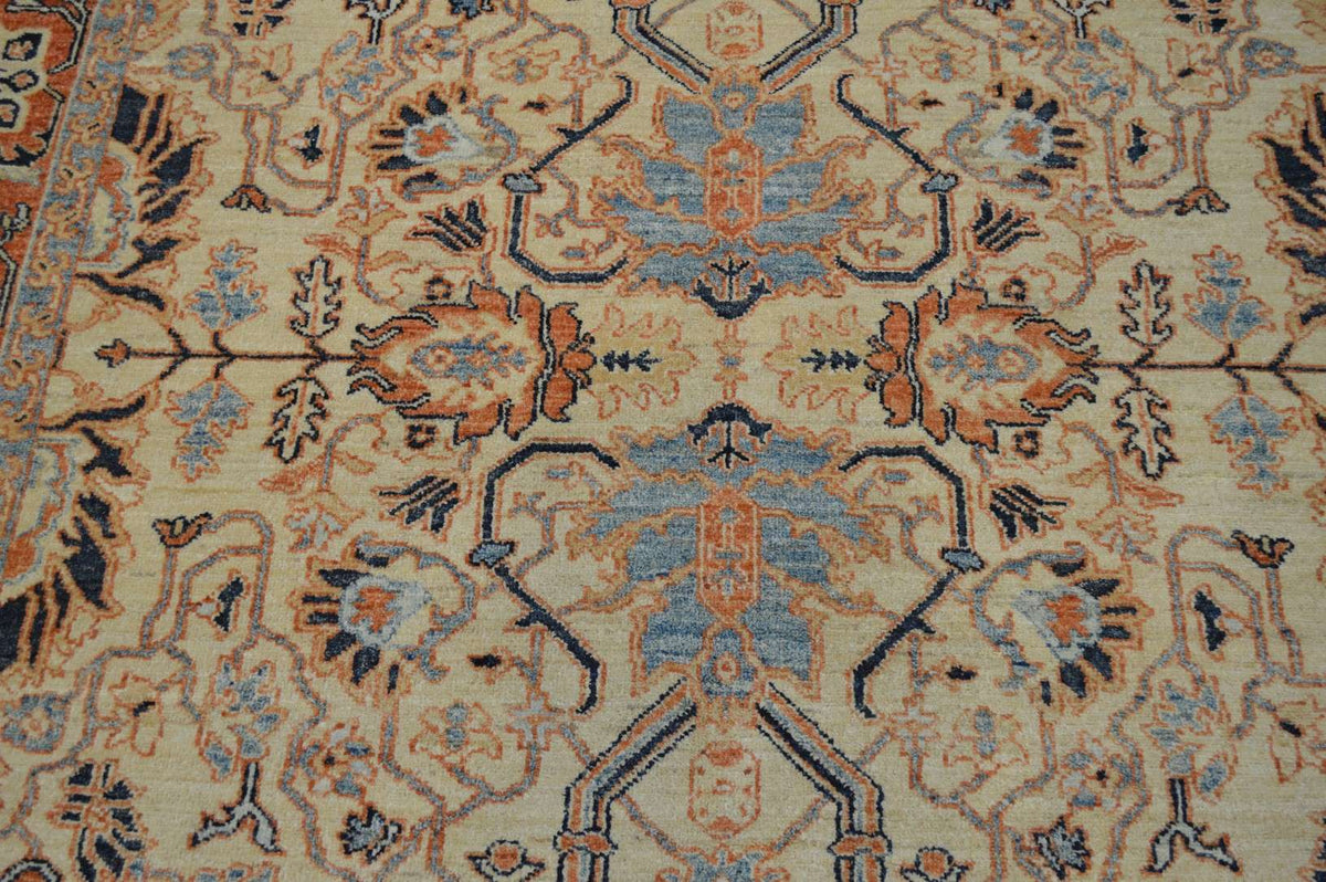 5' 8" x 8' 8" Pakistan Serapi Rug image 4
