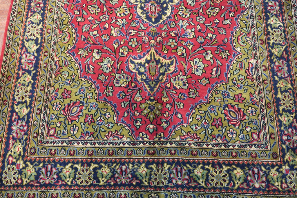 3' 5" x 5' 6" Persian Qum Rug image 3