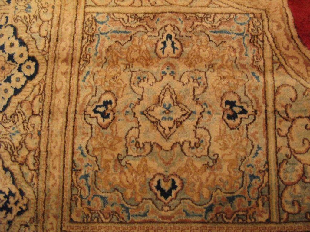 8' 5" x 12' 0" Persian Kerman Rug image 9