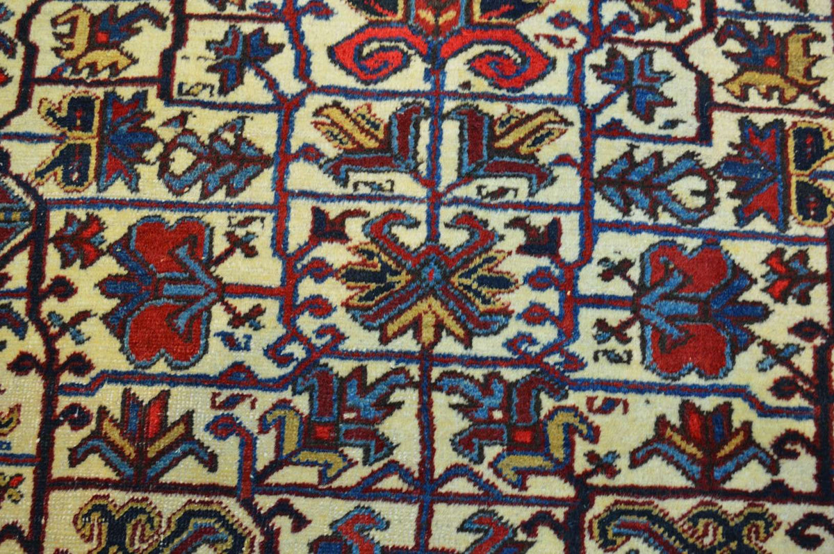 8' 2" x 10' 5" Persian Heriz Rug image 5