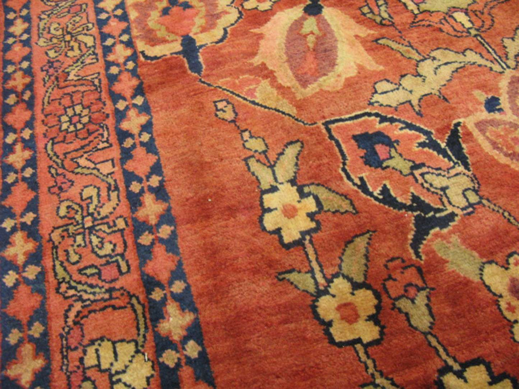 4' 2" x 12' 2" Persian Meshkin Runner image 10