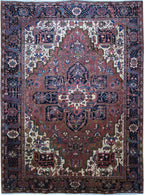 8' 0" x 10' 7" Persian Heriz Rug image 0
