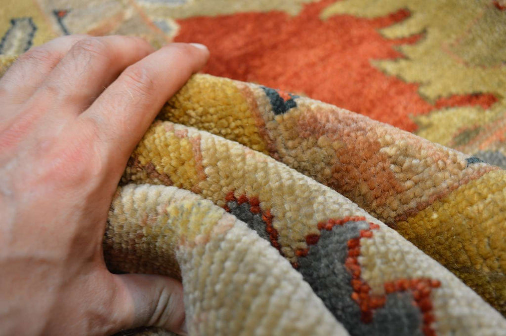 9' 0" x 11' 10" India Mahal Rug image 10