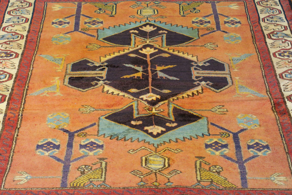 3' 8" x 5' 4" Persian Hamadan Rug image 6