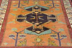 3' 8" x 5' 4" Persian Hamadan Rug image 6